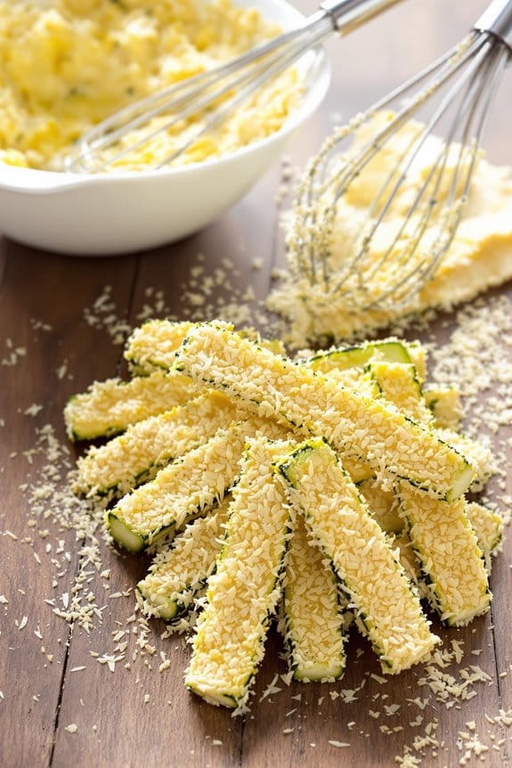 coat with parmesan mixture