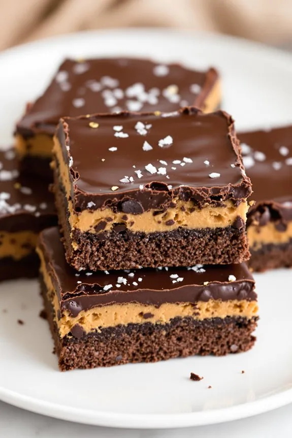 decadent chocolate cookie bars