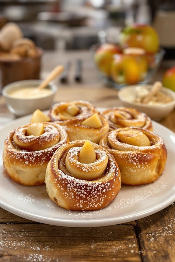 delicious apple cinnamon rolls