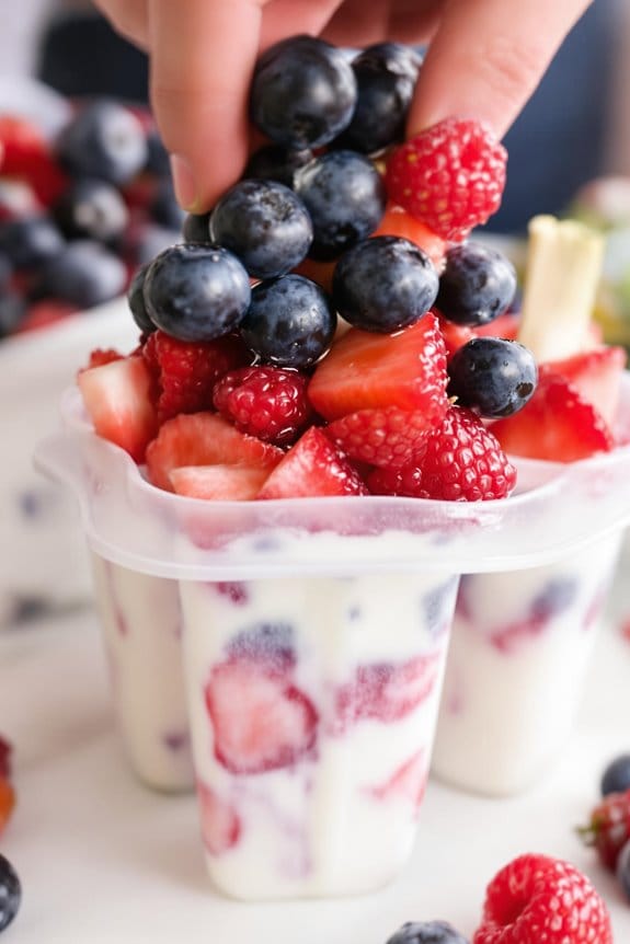 incorporate fresh berries