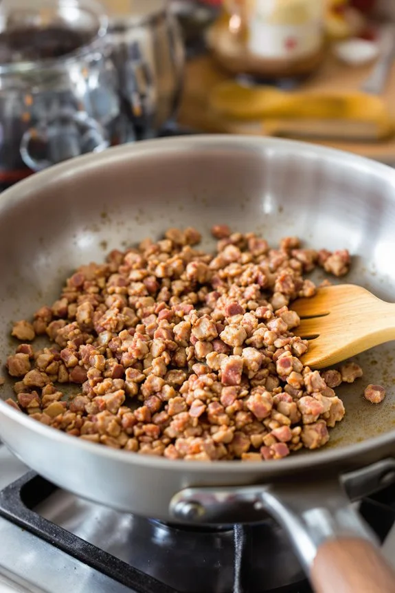 prepare and cook sausage