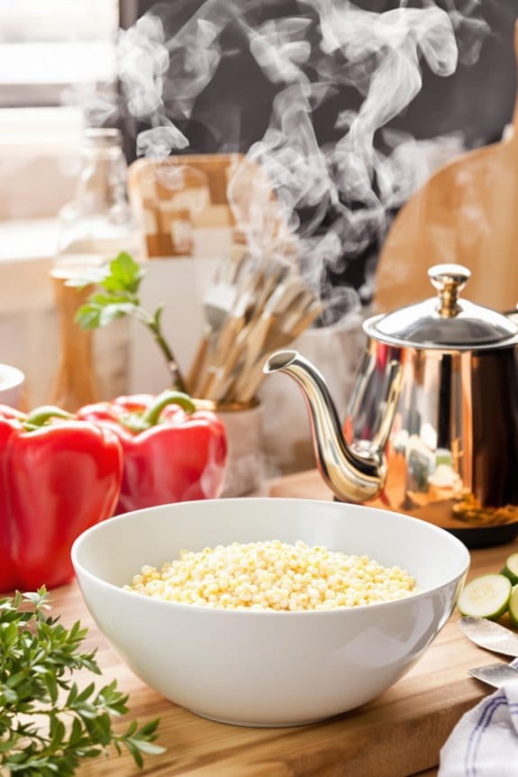 prepare couscous base ingredients