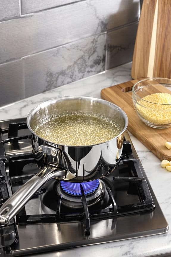 prepare the couscous now