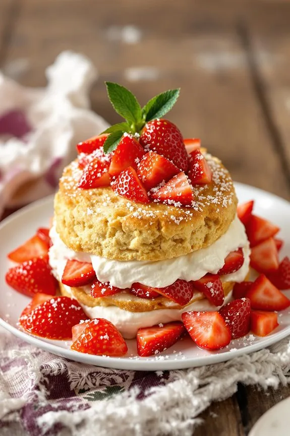 refreshing strawberry dessert delight