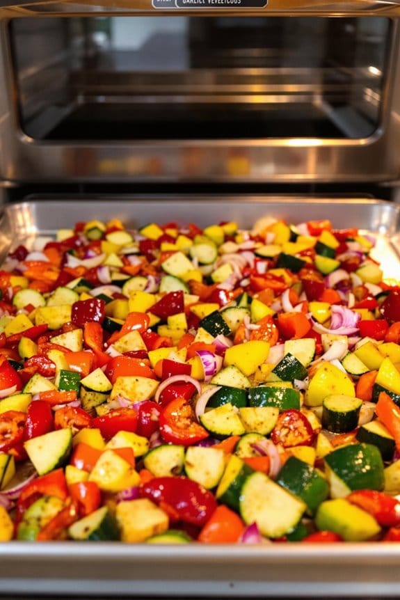 roast vegetables in oven