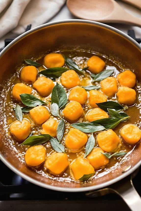 saut with sage butter