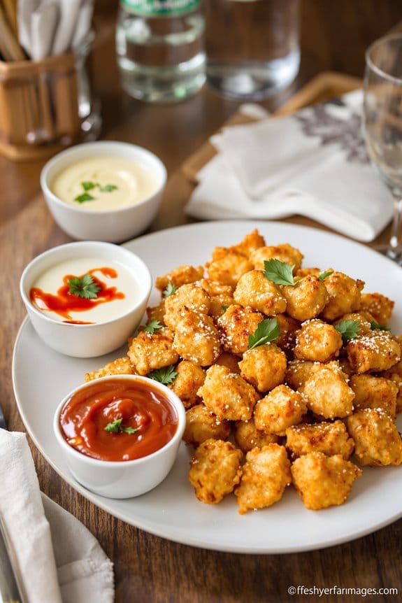 serve with dipping sauce