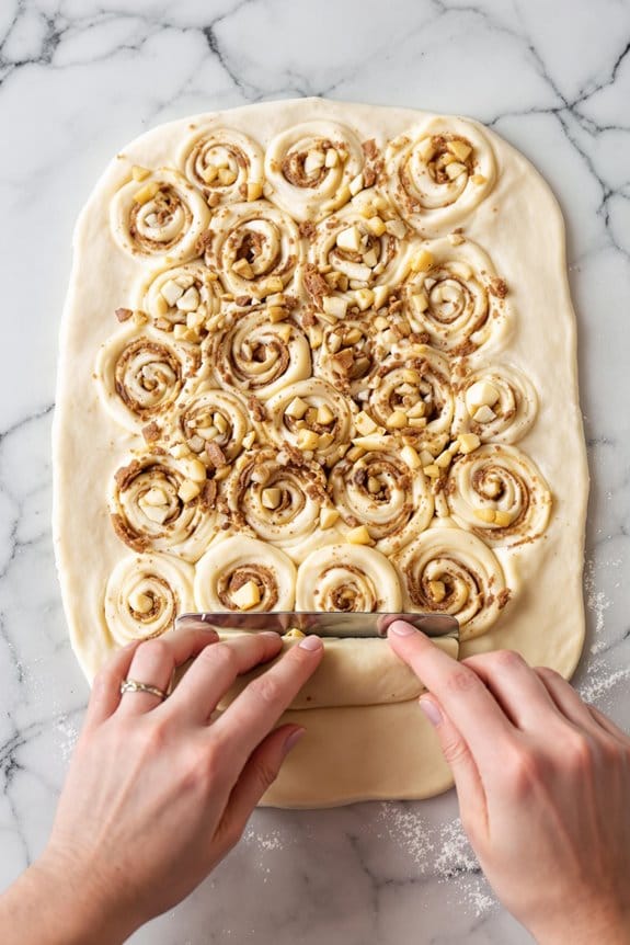 shape dough into rolls