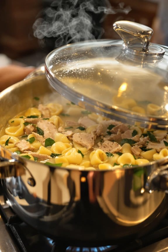 simmer gently on low
