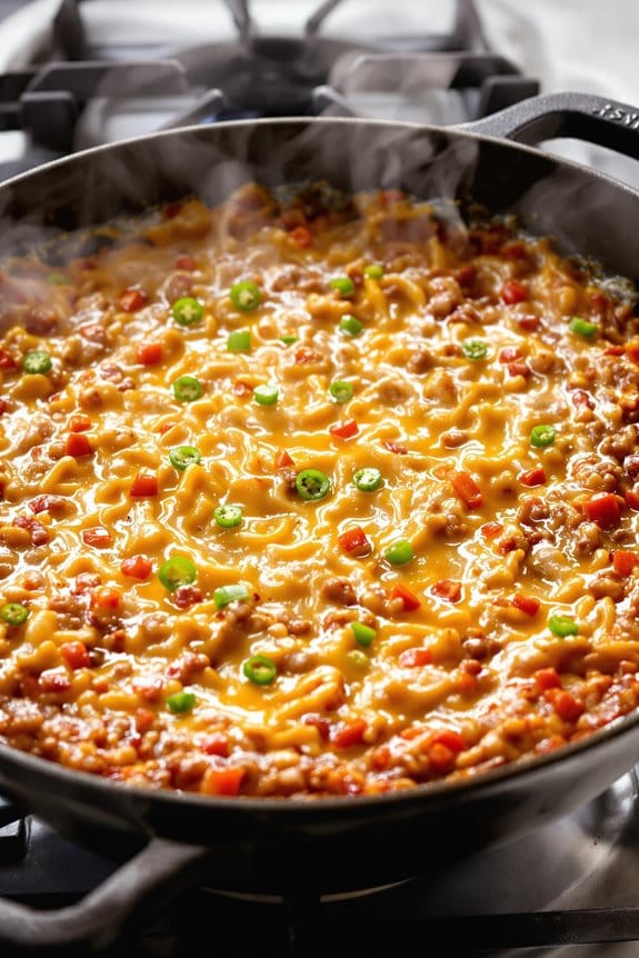 simmer ingredients on low