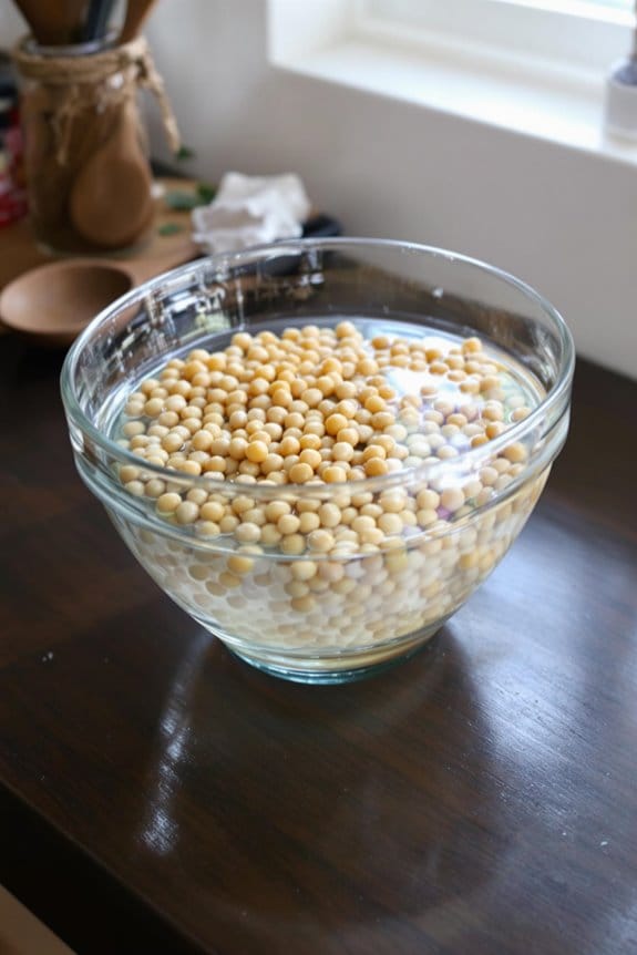 soak chickpeas overnight thoroughly
