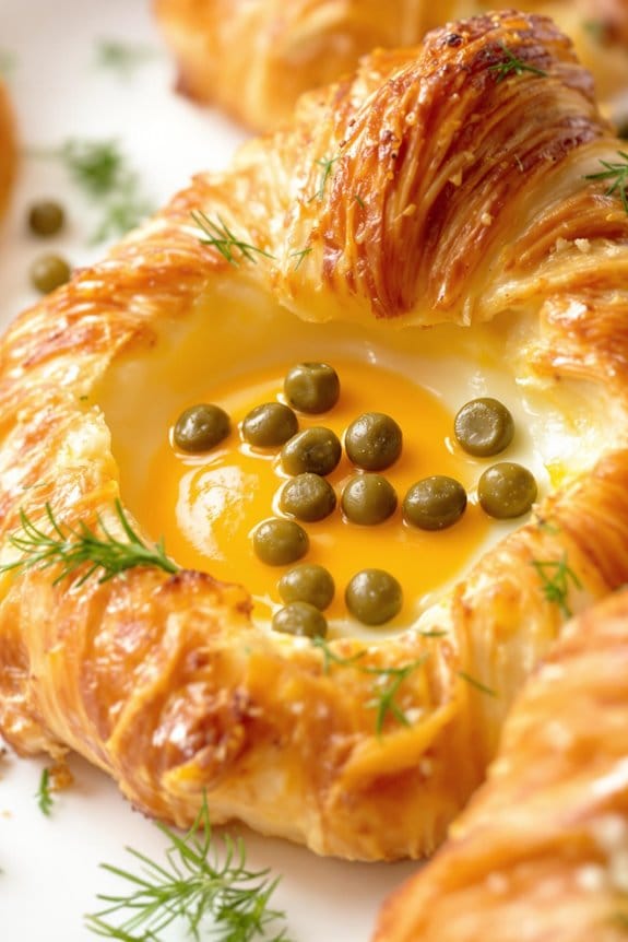 sprinkle capers and dill