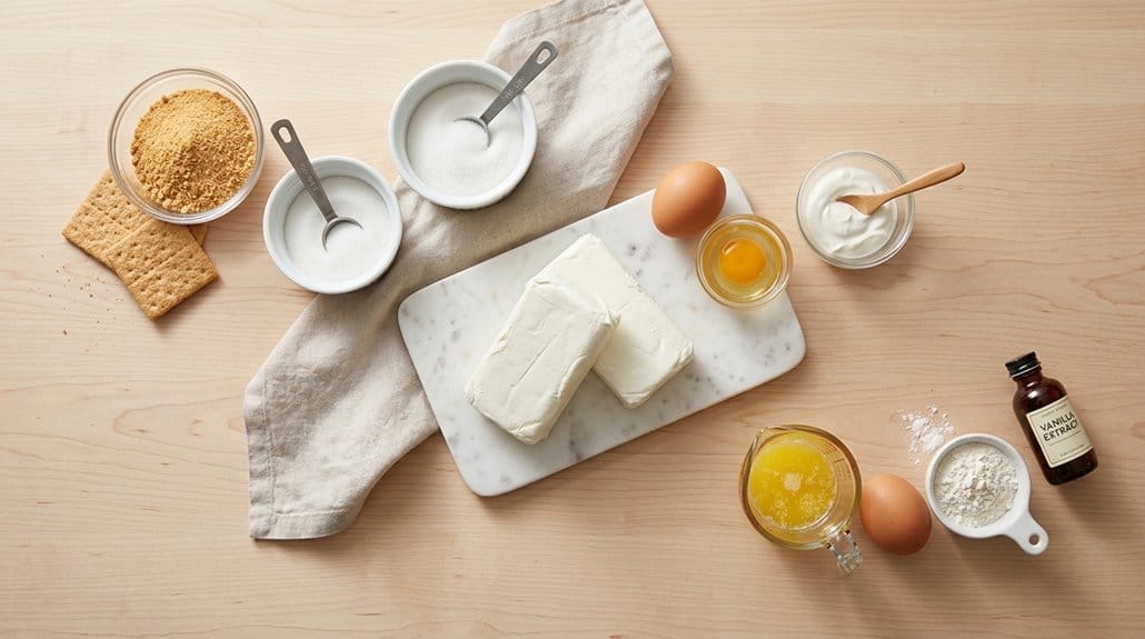 mini baked cheesecake cups